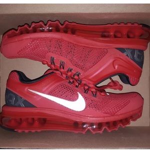 NIKE AIR MAX+  Red Reflective Silver Woman’s 11
